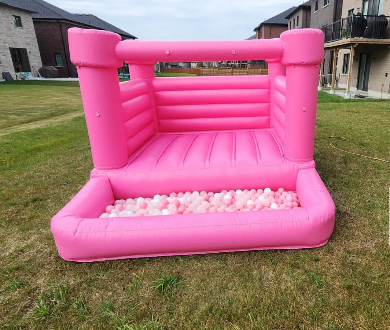 Rose Pink Bouncy Castle