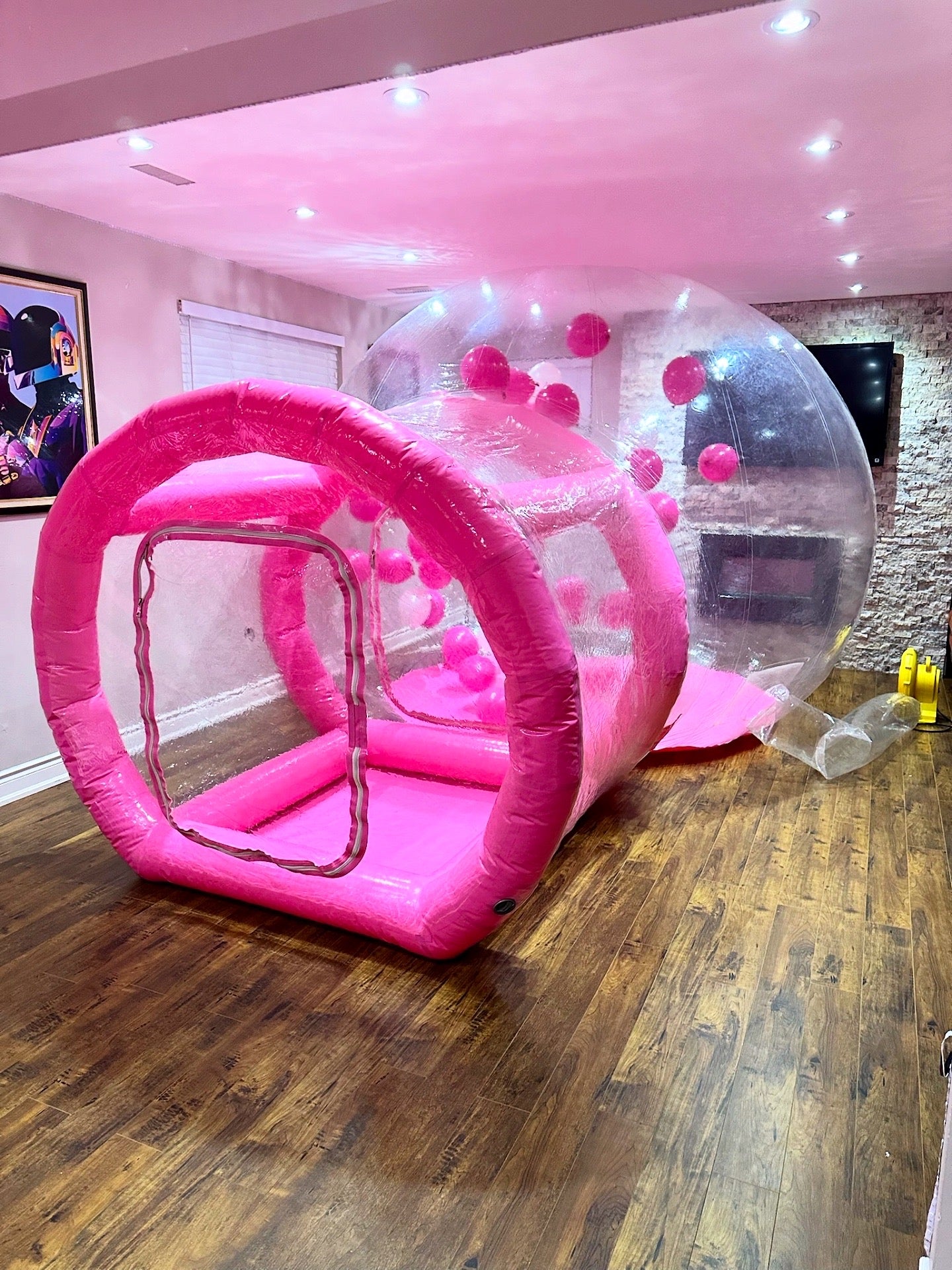 Rose Pink Bubble House