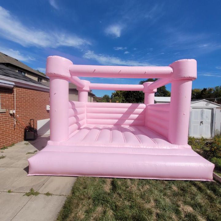 Bubble Gum Pink Bouncy Castle
