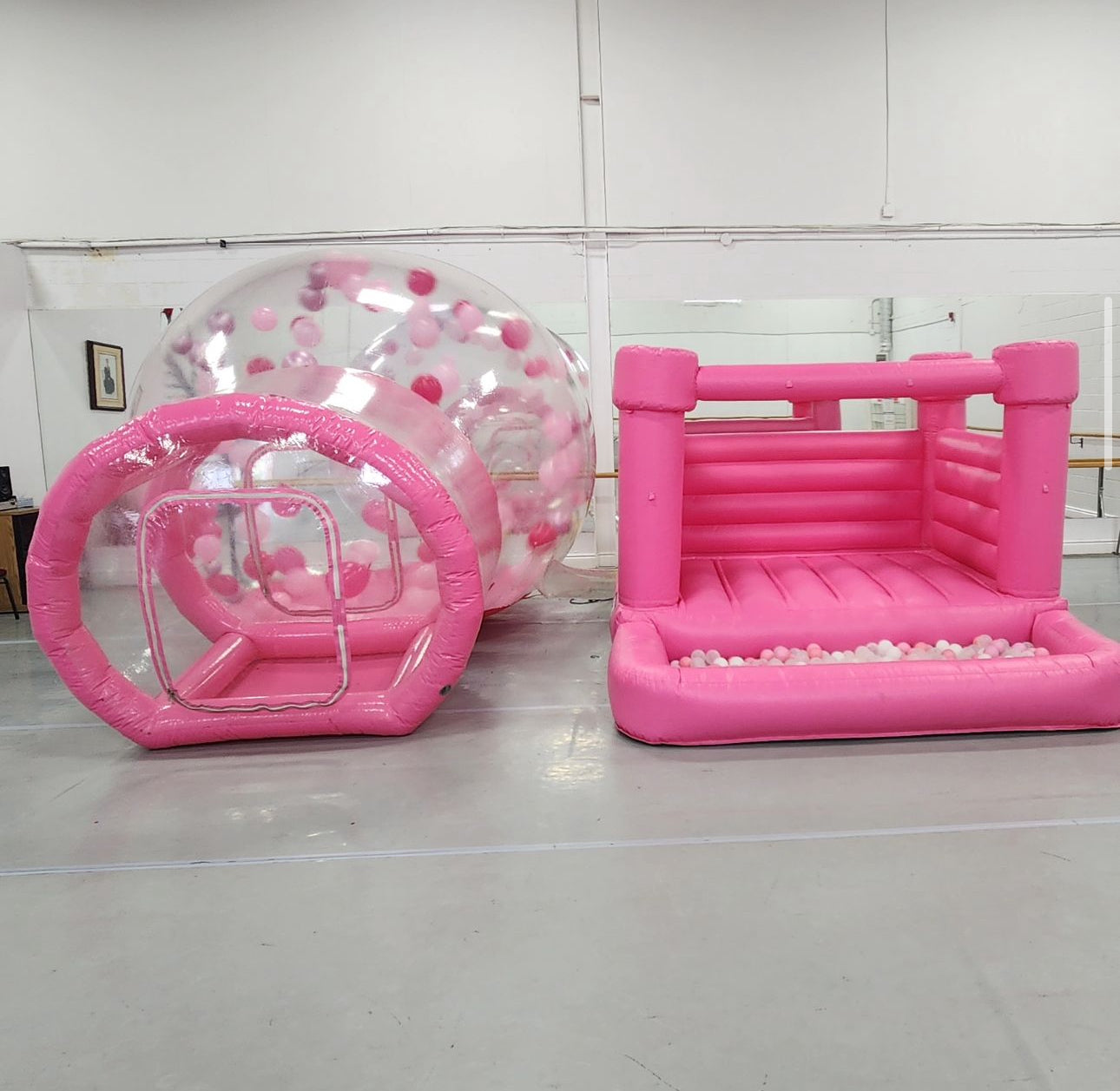Rose Pink Bouncy Castle