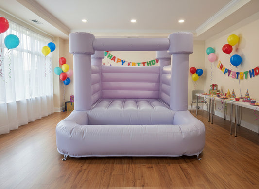 Lilac Bouncy Castle